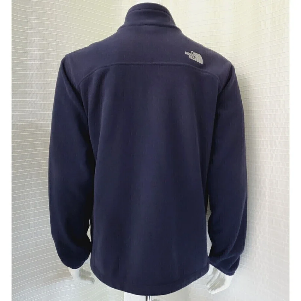 TNF The North Face A14U Windwall 1 Jacket Navy w Grey Accents Men's L